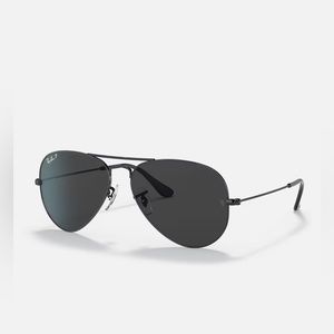 Ray-Ban Sunglasses: AVIATOR TOTAL BLACK